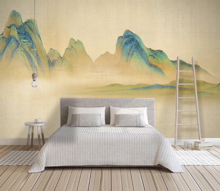 3D Ink Mountain WC2097 Wall Murals