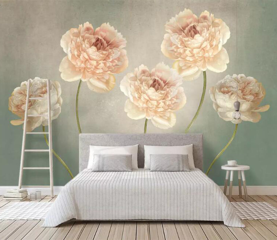 3D Elegant Flower WG814 Wall Murals