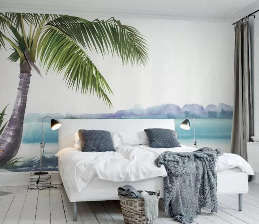 3D Coconut Tree WG576 Wall Murals