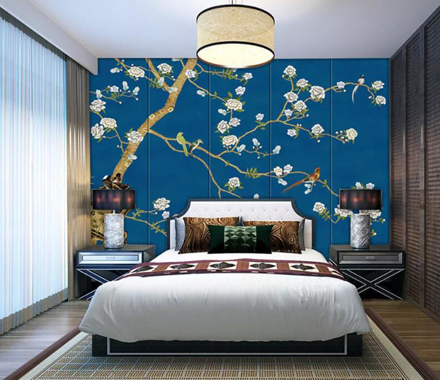 3D Lamei Bird WC1309 Wall Murals