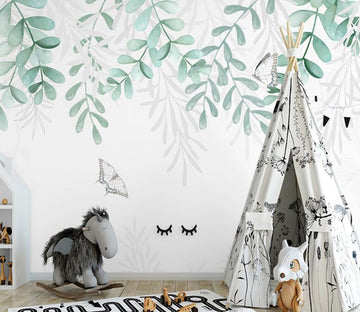 3D Willow Butterfly WC2637 Wall Murals