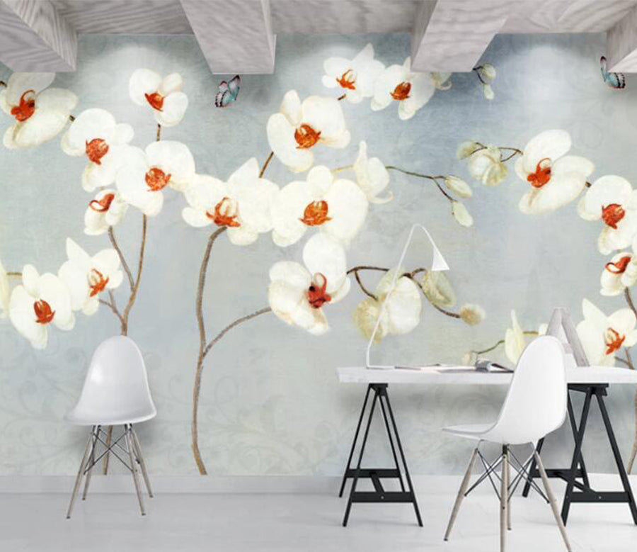 3D Butterfly Flying WC1619 Wall Murals