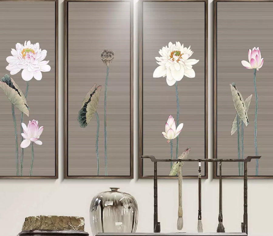 3D Lotus Seed WG1179 Wall Murals