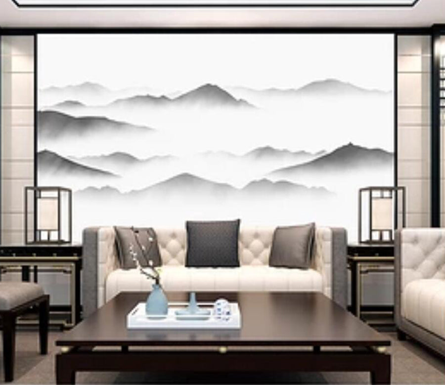 3D Half Mountain WG881 Wall Murals