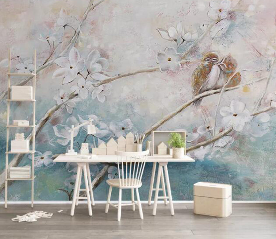 3D Bird Thought WG675 Wall Murals