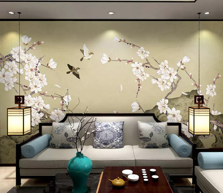 3D Petal Stone WG1050 Wall Murals