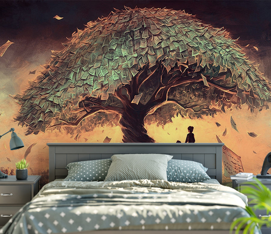 3D Money Tree WG473 Wall Murals