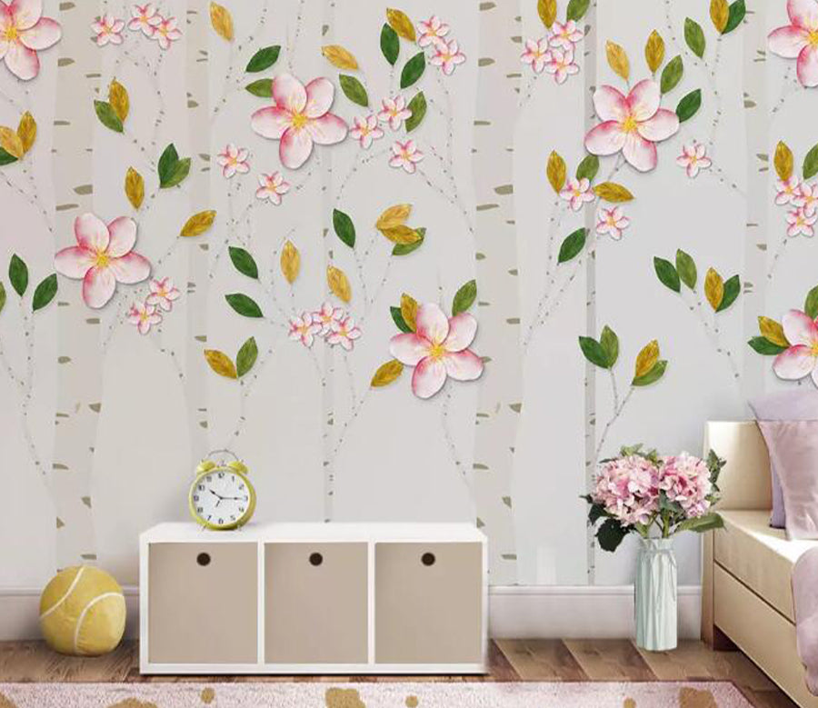 3D Lovely Flower WG499 Wall Murals