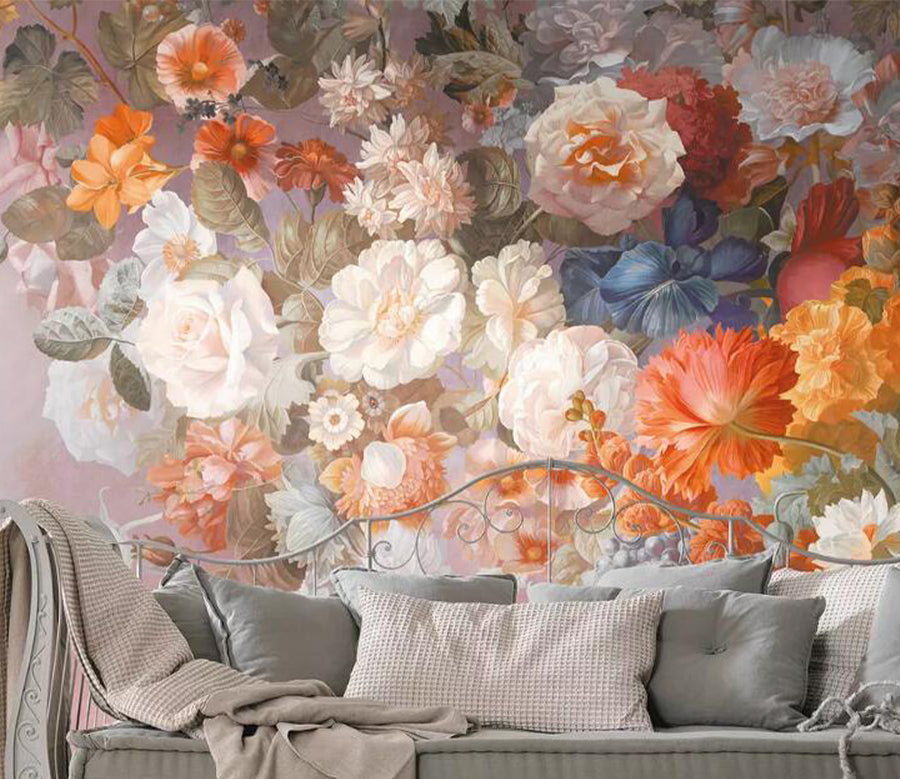 3D Flower Growth WG1075 Wall Murals