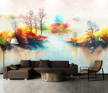 3D Color Tree WC2220 Wall Murals