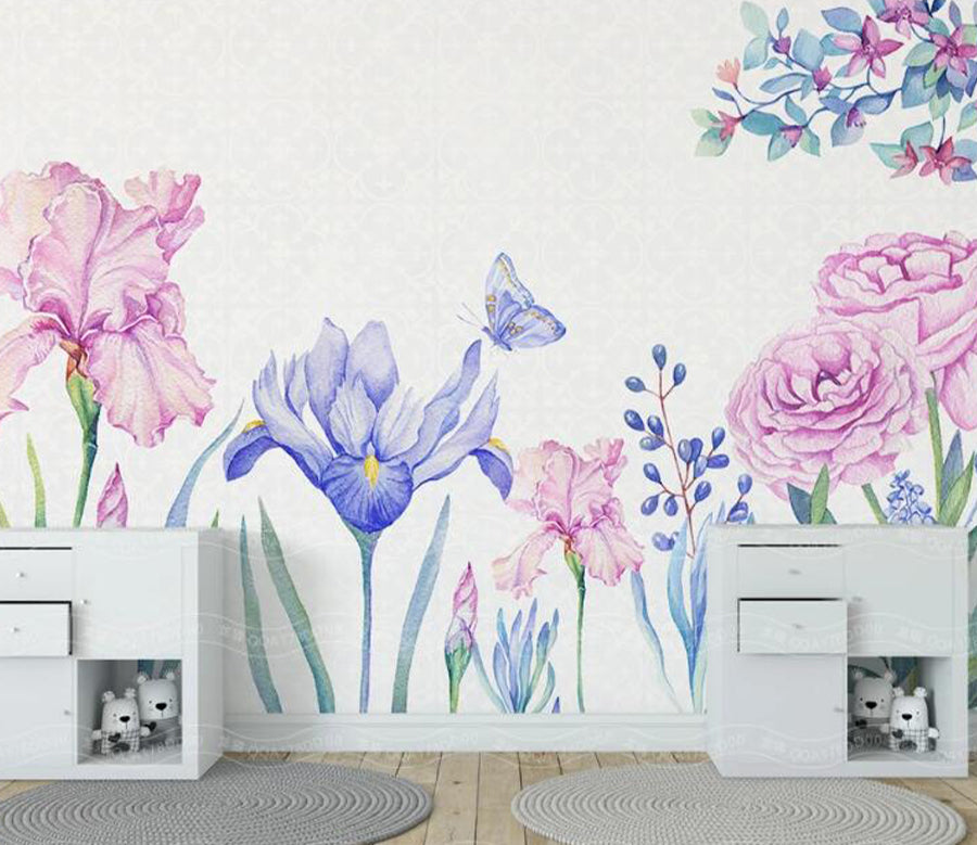 3D Fragrance Flower WC1446 Wall Murals