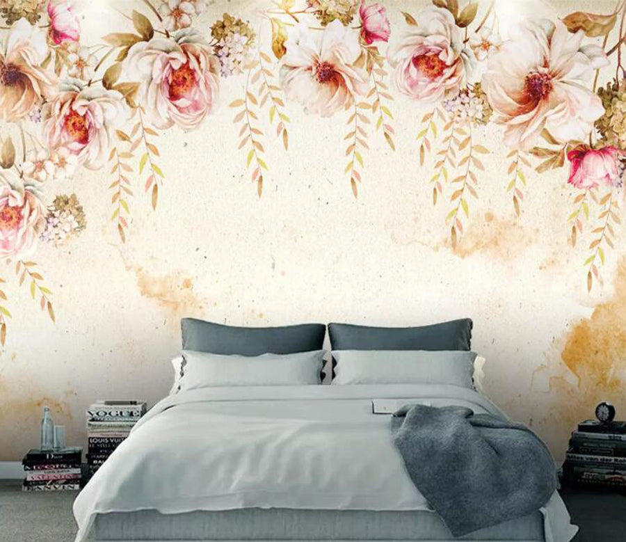 3D Flower Leaf WG788 Wall Murals