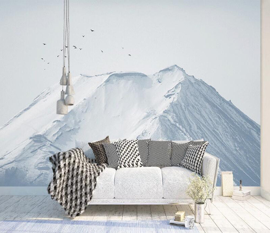 3D Snow Mountain WC1719 Wall Murals