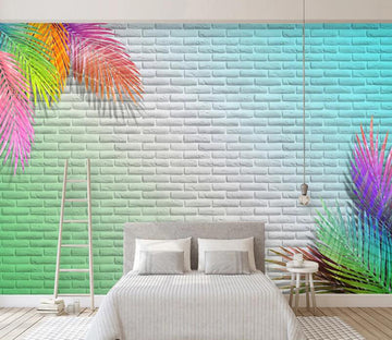 3D Rainbow Wall WC1955 Wall Murals