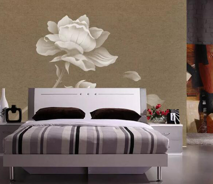 3D Lotus Petals WG537 Wall Murals