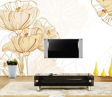 3D Floral Print WC1291 Wall Murals