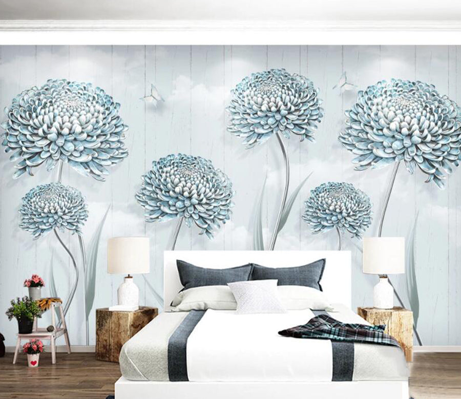 3D Dandelion Flower WC1651 Wall Murals