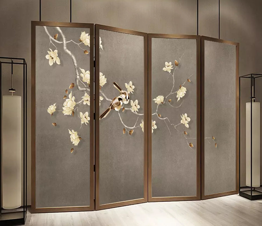 3D Flower Branch WG1259 Wall Murals