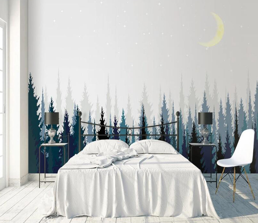 3D Star Forest WC2154 Wall Murals