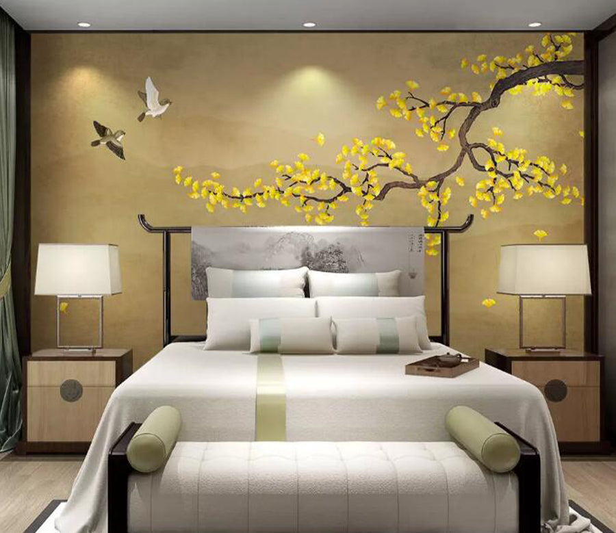 3D Flying Magpie WG1039 Wall Murals