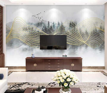 3D Forest Bird WC2114 Wall Murals