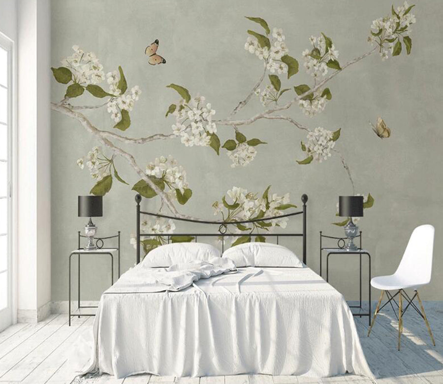 3D Tree Butterfly WC1760 Wall Murals