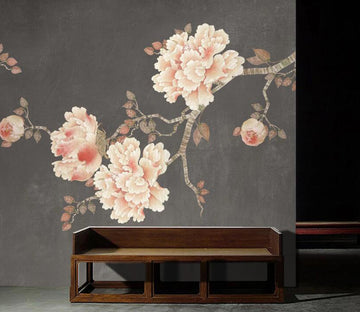 3D Flower Bone WC2248 Wall Murals