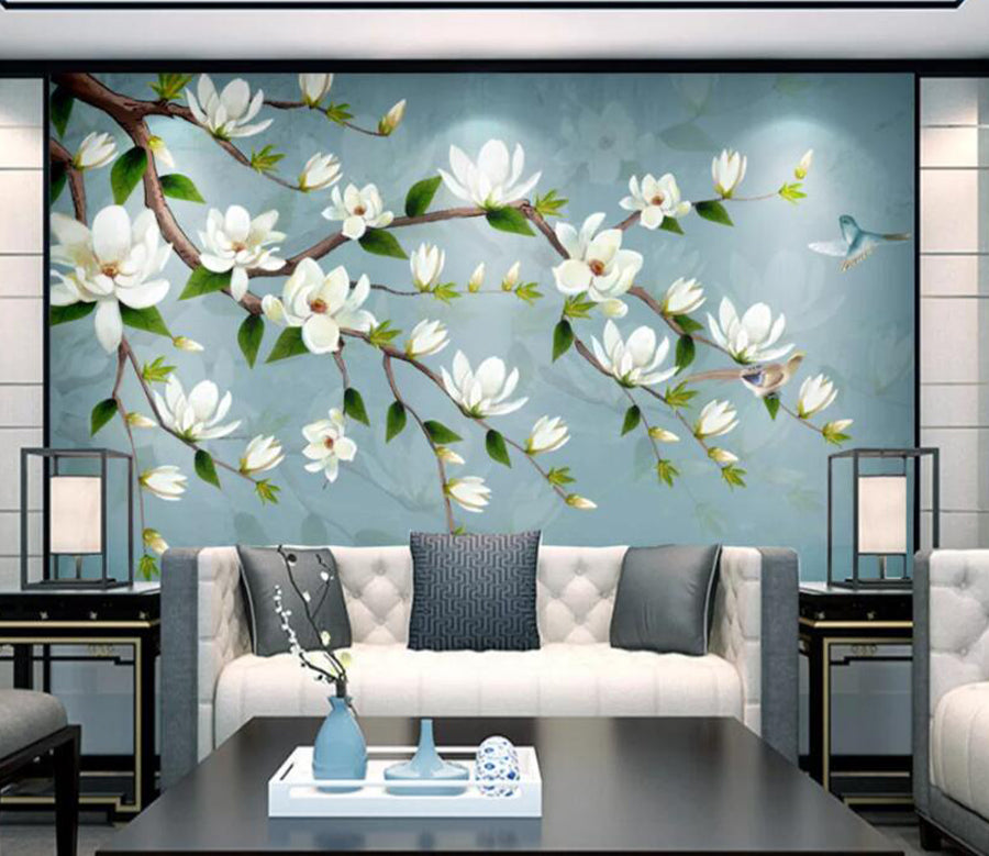 3D Tree Blossom WC1789 Wall Murals