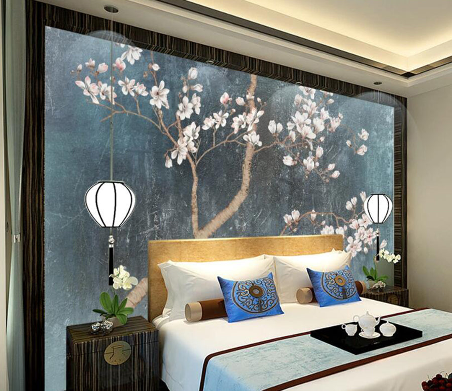 3D Lantern Flower WG953 Wall Murals