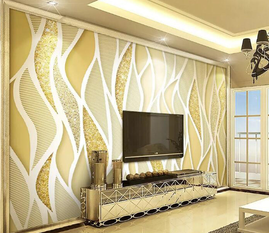 3D Simple Lines WG543 Wall Murals