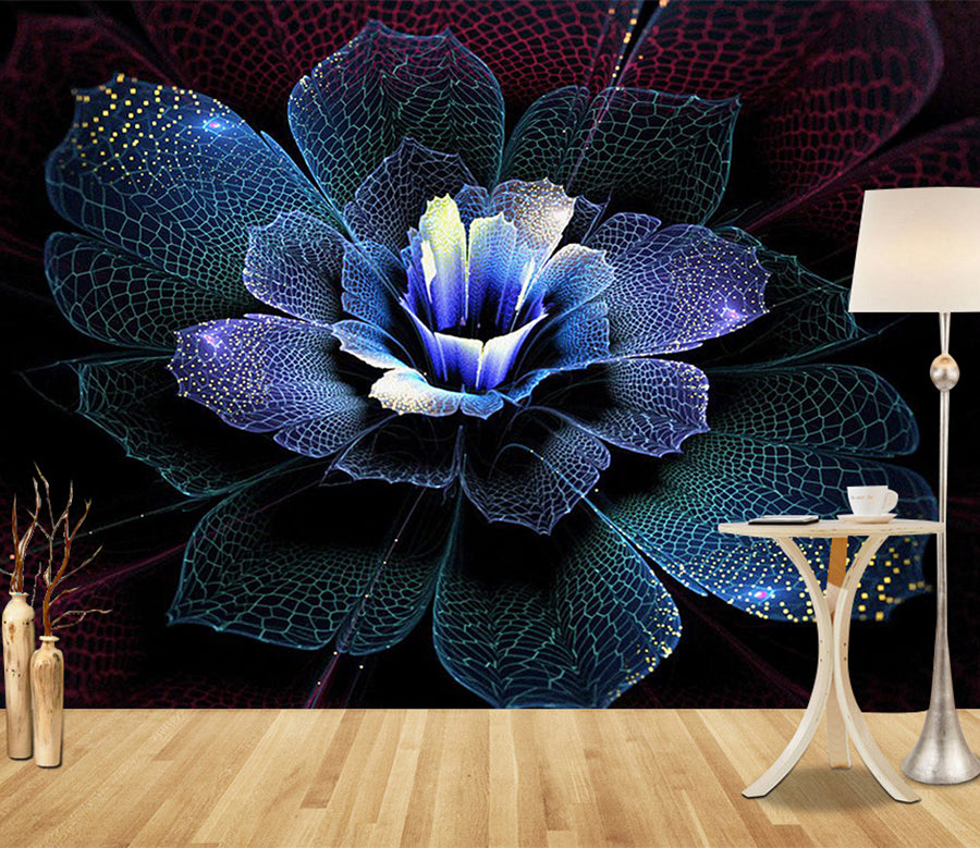 3D Beautiful Lotus WG154 Wall Murals