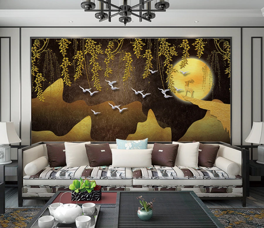 3D Fawn Cliff WC2015 Wall Murals