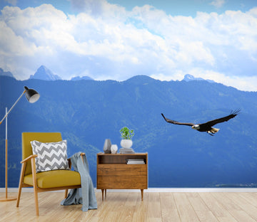 3D Mountain Peak Bird 574 Wallpaper AJ Wallpaper 