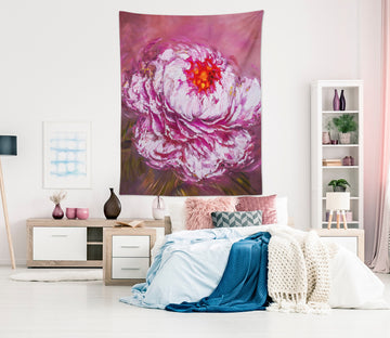 3D Pink Flowers 3425 Skromova Marina Tapestry Hanging Cloth Hang