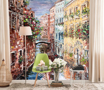 3D Oil Painting Town 3001 Skromova Marina Wall Mural Wall Murals