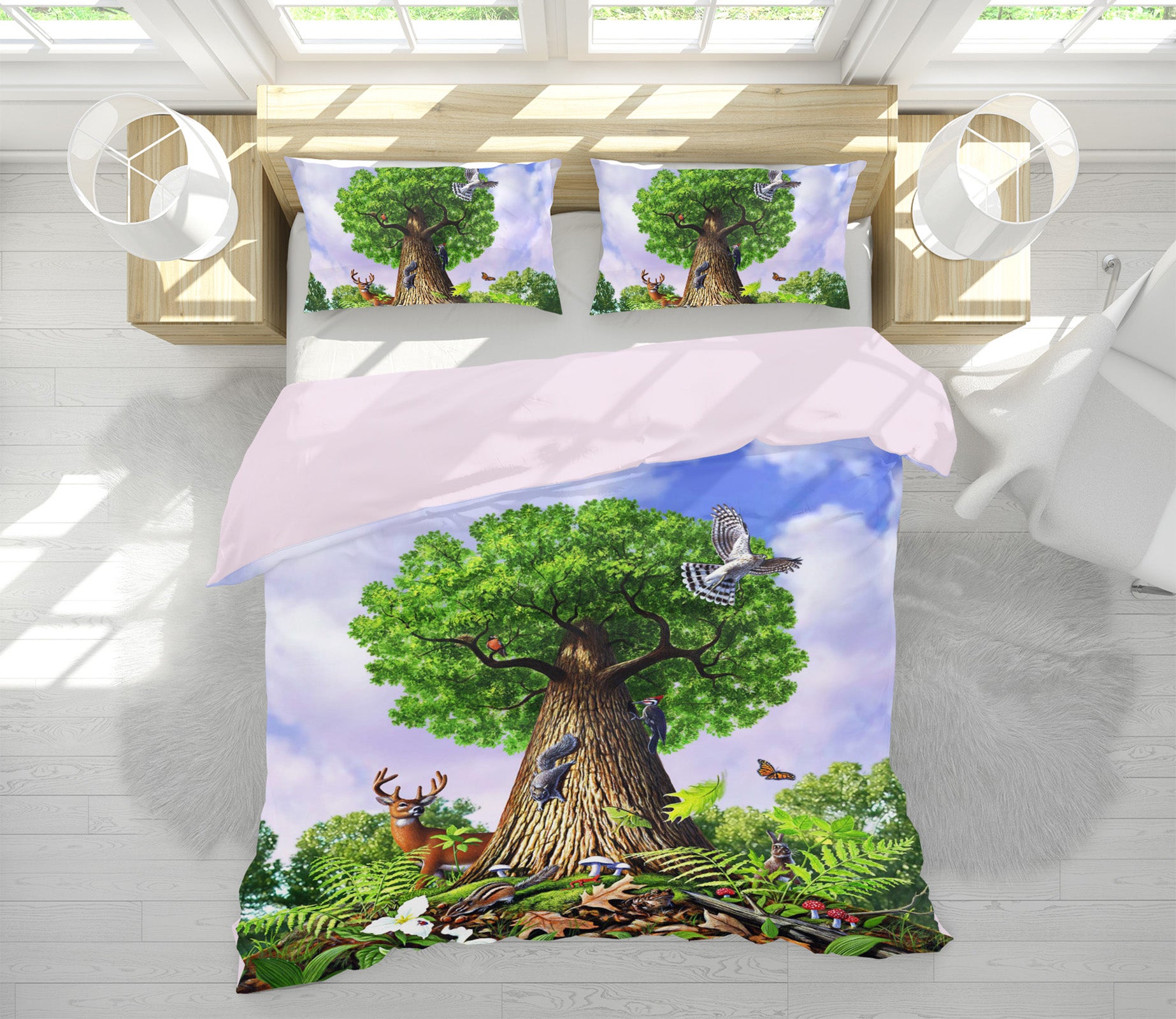 3D Tree Of Life 2134 Jerry LoFaro bedding Bed Pillowcases Quilt