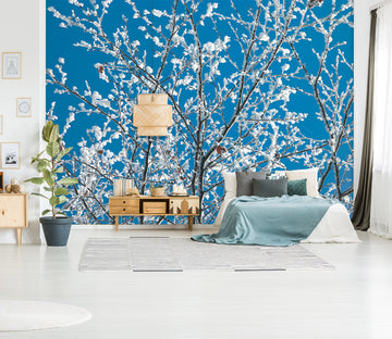 3D Snowflake Tree 1407 Assaf Frank Wall Mural Wall Murals