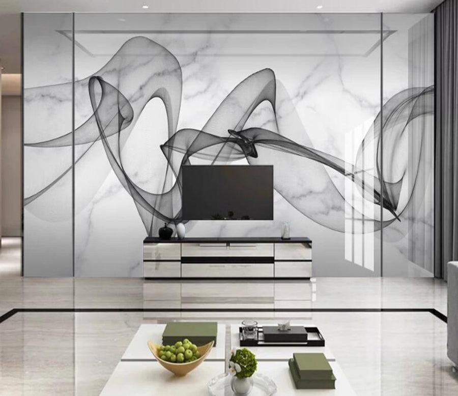 3D Ethereal Ribbon 294 Wall Murals