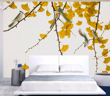 3D Maple Leaf WC1054 Wall Murals