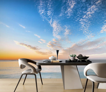 3D Sea White Cloud 017 Assaf Frank Wall Mural Wall Murals