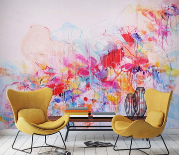 3D Colorful Paint 12108 Misako Chida Wall Mural Wall Murals