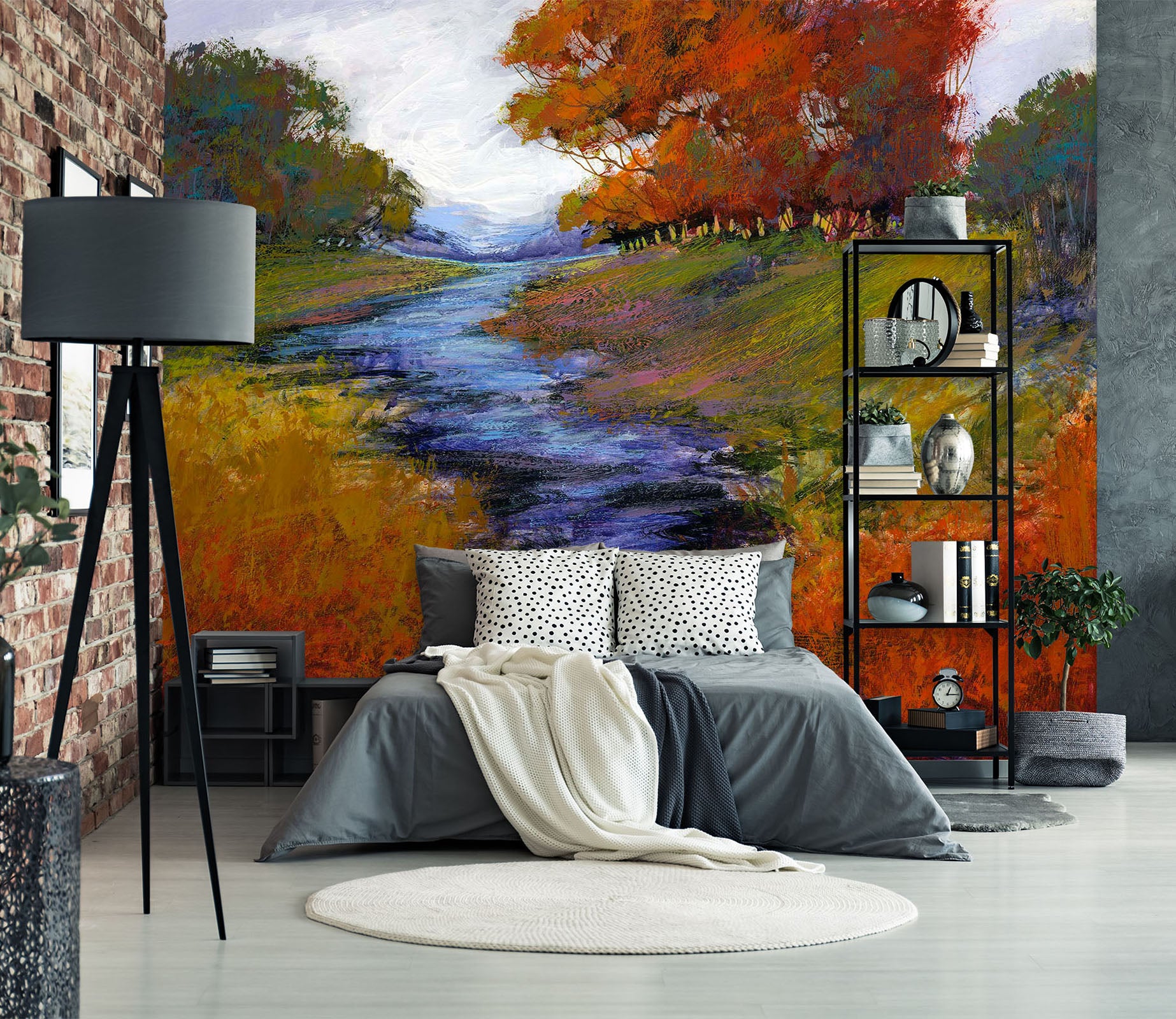 3D Clear Stream 1544 Michael Tienhaara Wall Mural Wall Murals