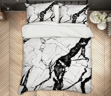 3D Marbling 67159 Bed Pillowcases Quilt