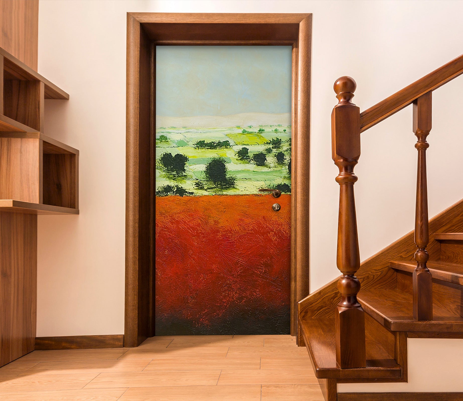 3D Grass Field 9313 Allan P. Friedlander Door Mural