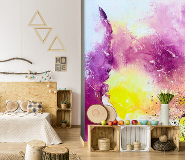 3D Purple Pigment 310 Skromova Marina Wall Mural Wall Murals