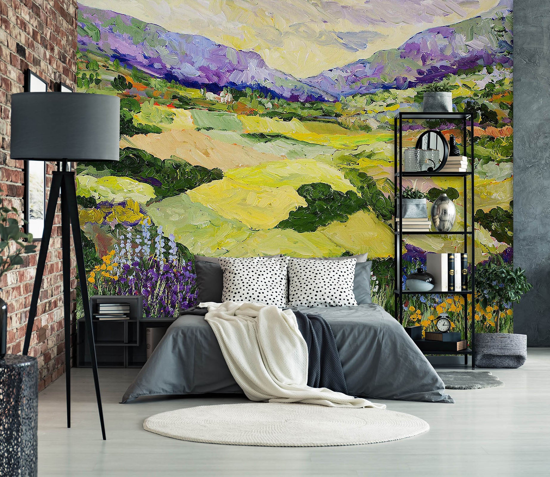 3D Cool Grass 168 Allan P. Friedlander Wall Mural Wall Murals