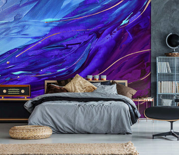 3D Purple Painting 103 Skromova Marina Wall Mural Wall Murals