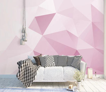 3D Deep Pink And Light Pink 1008 Wall Murals