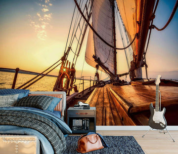 3D Ship Armor Sail 9128 Alius Herb Wall Mural Wall Murals