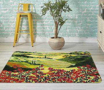 3D Look And Behold 1019 Allan P. Friedlander Rug Non Slip Rug Mat